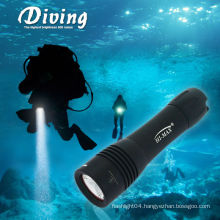 Hi-Max Factory Price Professional Diving focus light run in 1pcs of 18650
